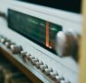 Close up of a radio